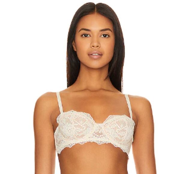 NWT Free People Intimately FP Maya Underwire Convertible Bra in Creme Size 34A - Picture 2 of 5